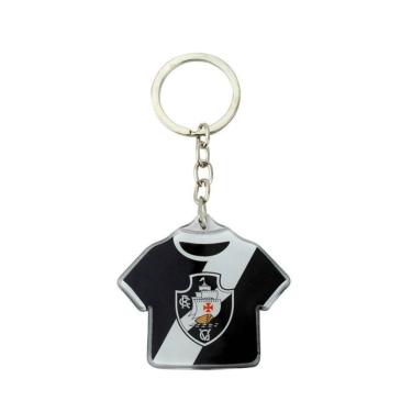 Imagem de Chaveiro de Metal Camisa Futebol 5cm Vasco Oficial