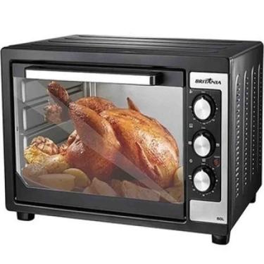 Imagem de Forno Eletrico Bancada Britania 50 Litros Dourador 2000wts 127v Bfe50p