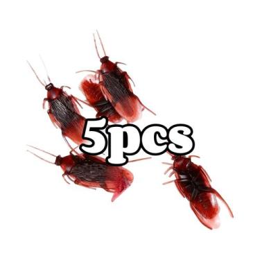 Imagem de 50pcs Baratas Falsas Realistas, Insetos De Brinquedo, Artigos De Festa