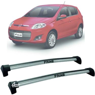 Imagem de Rack Teto Aluminio Prime Fiat Palio Atractiv Evo Prata PR052