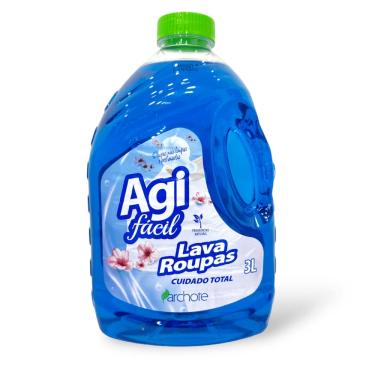 Imagem de Lava Roupas Líquido Agi Fácil Cuidado Total 3L