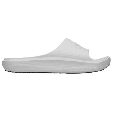 Imagem de Chinelo Slide Feminino Olympikus Sereno Original, 42, Branco, Feminino
