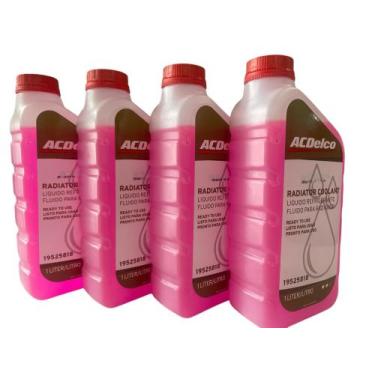 Imagem de kit 4 Litros Aditivos Radiador Pronto Para Uso Acdelco 19525818