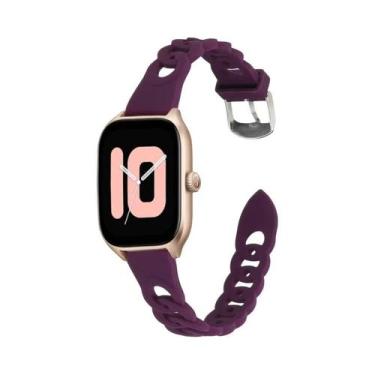 Imagem de Pulseira De Silicone 20mm 22mm Para Amazfit GTS 2 3 4 GTS2 Mini GTR 4 