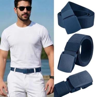 Imagem de Cinto Tático Masculino Nylon Fivela Rápida Regulável Militar Nailon En