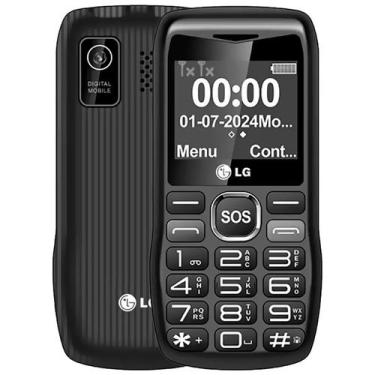 Imagem de Celular LG G365 4G Tela 2.0 - Dual Sim LTE - Preto Titan, 4GB, Preto