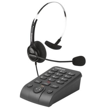 Imagem de Telefone Intelbras HSB-40 Headset Telemarketing - INTELBRAS - COMUNICA