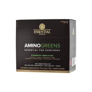 Imagem de Amino Greens (30 Sachês de 8g) Essential Nutrition-Unissex