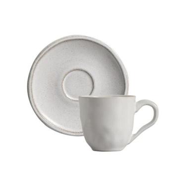 Imagem de Xícara De Café Com Pires Daily Snow 70Ml Porto Brasil