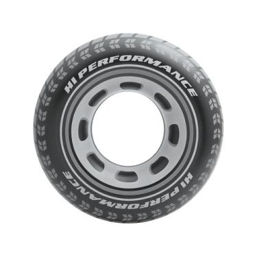 Imagem de Boia pneu radial 91cm - Intex, Colorido, Pneu Radial
