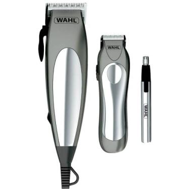 Imagem de Máquina De Cortar Cabelo Aparador Kit Deluxe Groom 110v - Wahl, 110V