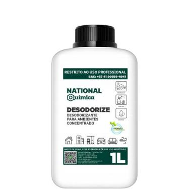 Imagem de Desodorizante para Ambientes Concentrado 1 L Desodorize National Quími