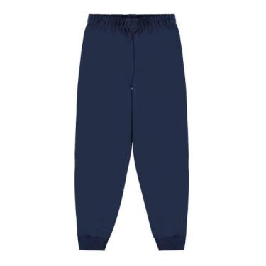 Imagem de Calça Moletom Com Punho Infantil Menino Malwee