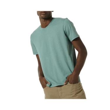 Imagem de Camiseta Hering Masculina Meia Manga 022b Verde, P, Verde