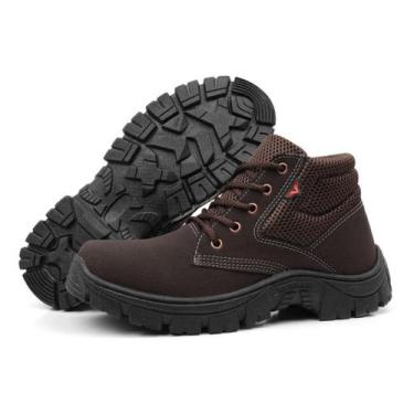 Imagem de Bota Masculina Trabalho Coturno Resistente Adventure Confortável - Diu