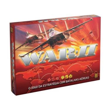 Imagem de Jogo War II Tabuleiro - O Jogo da Estratégia com Batalhas Aéreas Grow