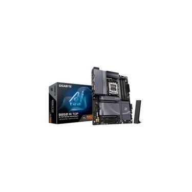Imagem de Placa Mãe Gigabyte B850 AI TOP, AMD AM5, ATX, DDR5, RGB, Wi-Fi 7, Bluetooth, Preto - B85AT-00