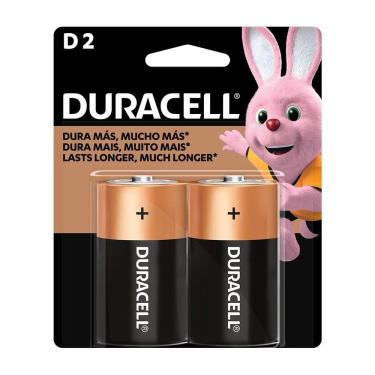 Imagem de Pilha Duracell Alcalina D-Grande - Embalagem com 2 Unidades