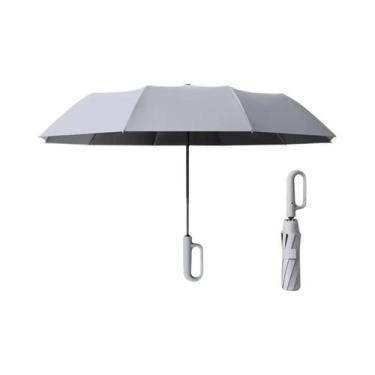 Imagem de Guarda-chuva Dobrável Automático À Prova De Vento Com Proteção UV Para