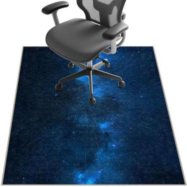 Imagem de Tapete para Cadeira SAIKOOWA 122 x 91 cm Protetor para Piso de Madeira