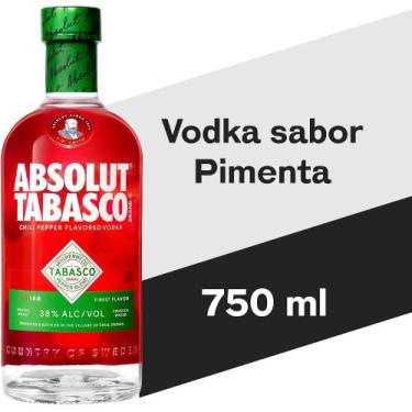Imagem de Vodka Absolut Tabasco 750ml