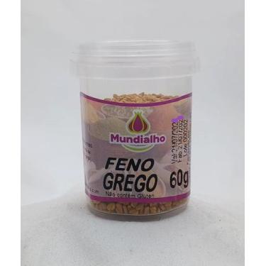 Imagem de Feno Grego Sementes 60g Mundialho