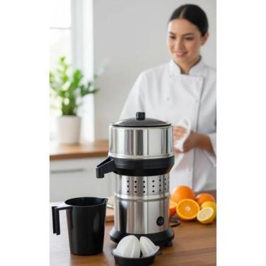 Imagem de 2x Espremedor Industrial Limão Laranja 500W Premium Bivolt P - Congrat