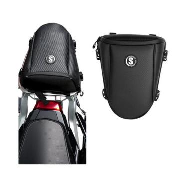 Imagem de Bolsa De Assento Traseiro Impermeável Para Motocicleta, Mochila De Bag