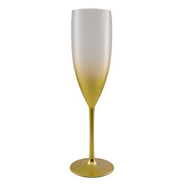 Imagem de Taça de Champagne Degradê Dourada
