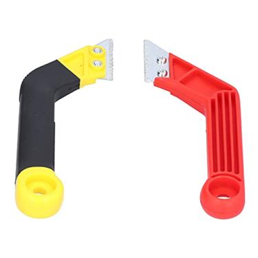 Imagem de Kit de ferramentas de calafetagem, conjunto de raspador de calafetagem Raspador de removedor de calafetagem para enchimento e nivelamento de canto para remoção de cola residual