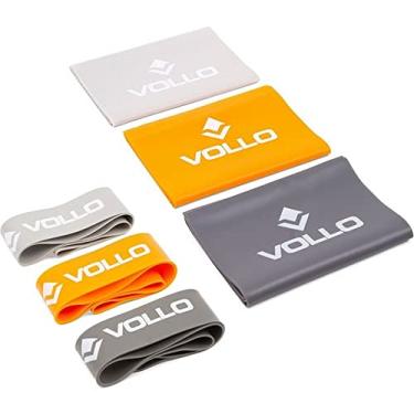 Imagem de Kit 06 Bands Funcional - Faixas + Mini Bands Fitness Loops