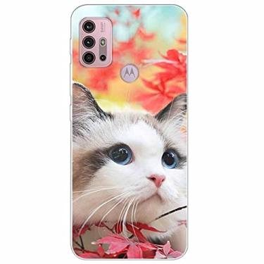 Imagem de Capa de telefone TPU para Motorola Moto G60S G60 Macio Silicone Paisagem Slim para Moto G30 G20 Capas G 60s 60 Capa Funda Bonito, 17, Para Moto G60