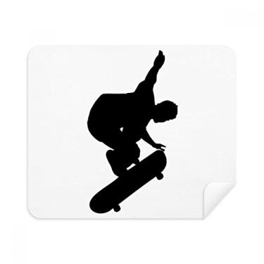 Imagem de Pano de limpeza para jogadores de skate, 2 peças, tecido de camurça