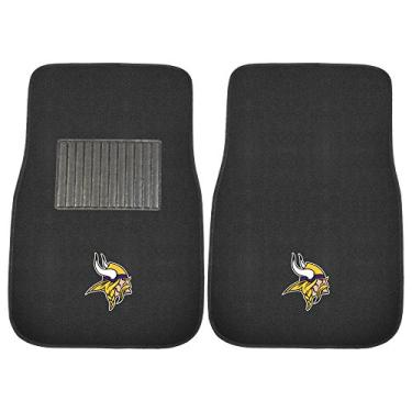 Imagem de Fanmats 10753 NFL Minnesota Vikings Tapete de carro bordado 1 peça
