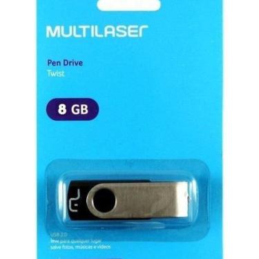 Imagem de Pendrive Multilaser Twist 8Gb