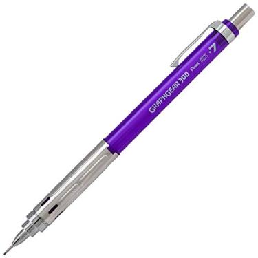 Imagem de Pentel Lapiseira GraphGear 300, caixa com 12 lápis, violeta, 0,7 mm