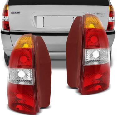 Imagem de Lanterna Traseira Palio Weekend Fire 01 a 03 Tricolor Lado Direito + Lado Esquerdo