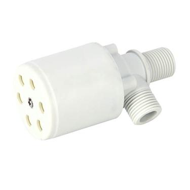 Imagem de Válvula de esfera flutuante de plástico, baixa auto-reabastecimento bela aparência G1/2" válvula flutuante, forte para pia de tanque de água