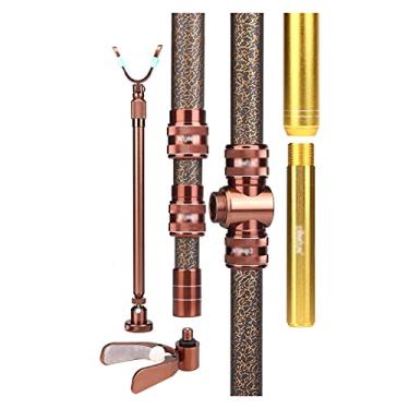 Imagem de Barraca de pesca Suporte de torre de haste de pesca grande, pólo de moldura gigante super dura de carbono, especial para pescar haste longa Suporte para vara de pescar ( Size : 3.0M )