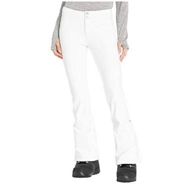 Imagem de Calça de esqui feminina softshell Obermeyer Bond, Branco, 12L