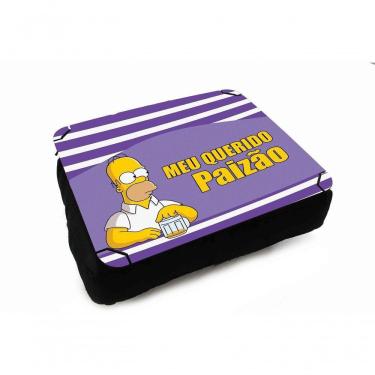 Imagem de Almofada Bandeja Notebook Laptop O Seu Papai Paizão Homer