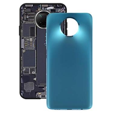 Imagem de HONGYAN Peças de substituição de telefone celular Tampa traseira da bateria original para Xiaomi Redmi Nota 9 5G / Redmi Nota 9T M2007J22G M2007J22C Acessórios telefônicos