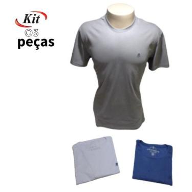 Imagem de Camiseta Masc. Polo Wear Básica Gola Redonda Lisa - Polo Wear (Origina