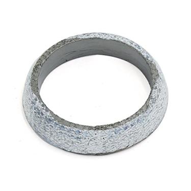 Imagem de uxcell Anel de vedação silenciador para carro 60 mm de diâmetro interno grafite tubo de escapamento