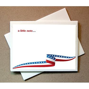 Imagem de Cartões de nota patrióticos (24 cartões planos e envelopes)