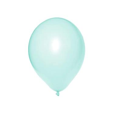 Imagem de Balão Bexiga Candy Color Tom Pastel Verde Claro 50 Unidades 9 Polegadas