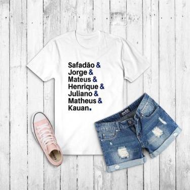 Imagem de Tshirt Sertanejo, Safadão, Jorge E Mateus - Camiseta - Baby Look  Unis