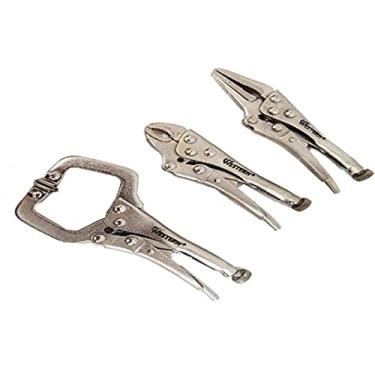 Imagem de Western V-3 Alicate Pressão Mini, Prata, 3 unidades