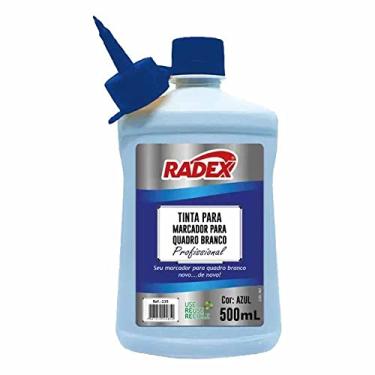 Imagem de Tinta Para Marcador De Quadro Branco, Radex, Profissional, 500 ml, Azul
