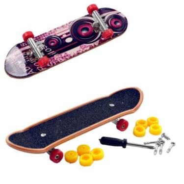 Imagem de Skate De Dedo Desmontável X-Treme com Acessórios Melhor Presente Para Criança KIT2 PEÇAS